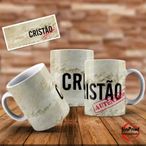 Caneca cristão autêntico
