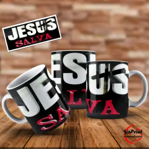 Caneca Jesus salva