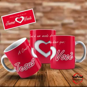 Caneca Jesus ama você