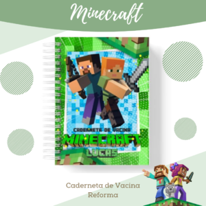 Caderneta Saúde Minicraft