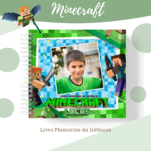 Livro de memória Minicraft