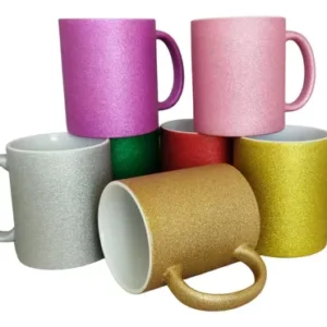 Caneca com glitter